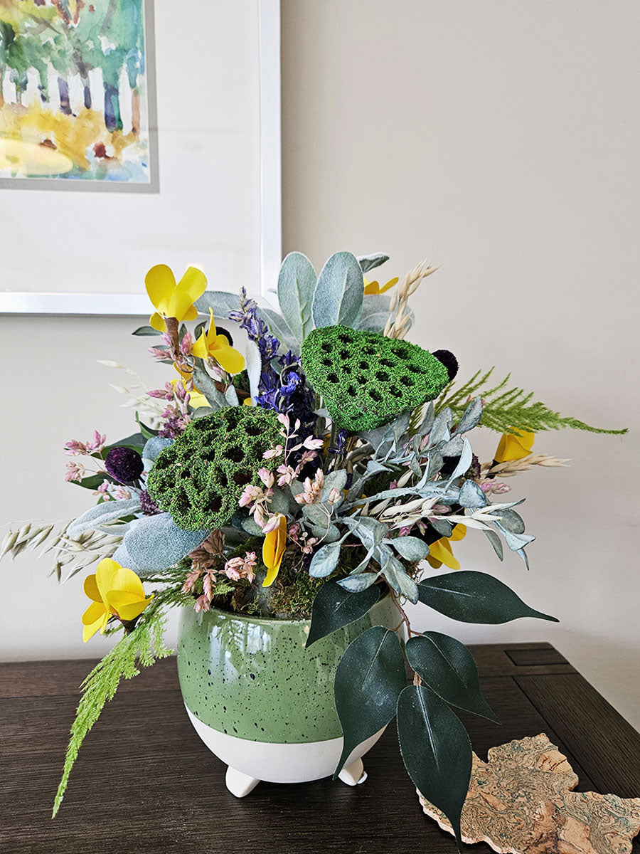 seed pods in flower arrangements Spring Lotus Pods